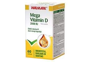 Walmark Mega Vitamin D 2000IU kapslid